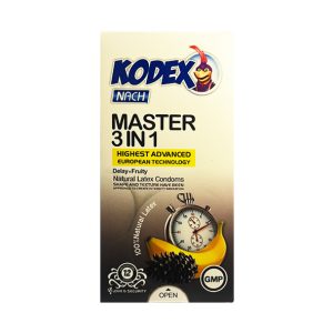 کاندوم تاخیری کدکس Master 3 In 1
