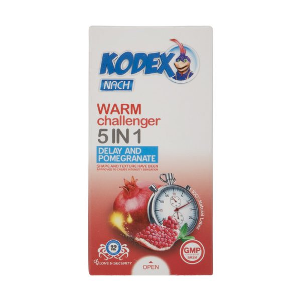 کاندوم 5 کاره گرم کدکس Warm Challenger