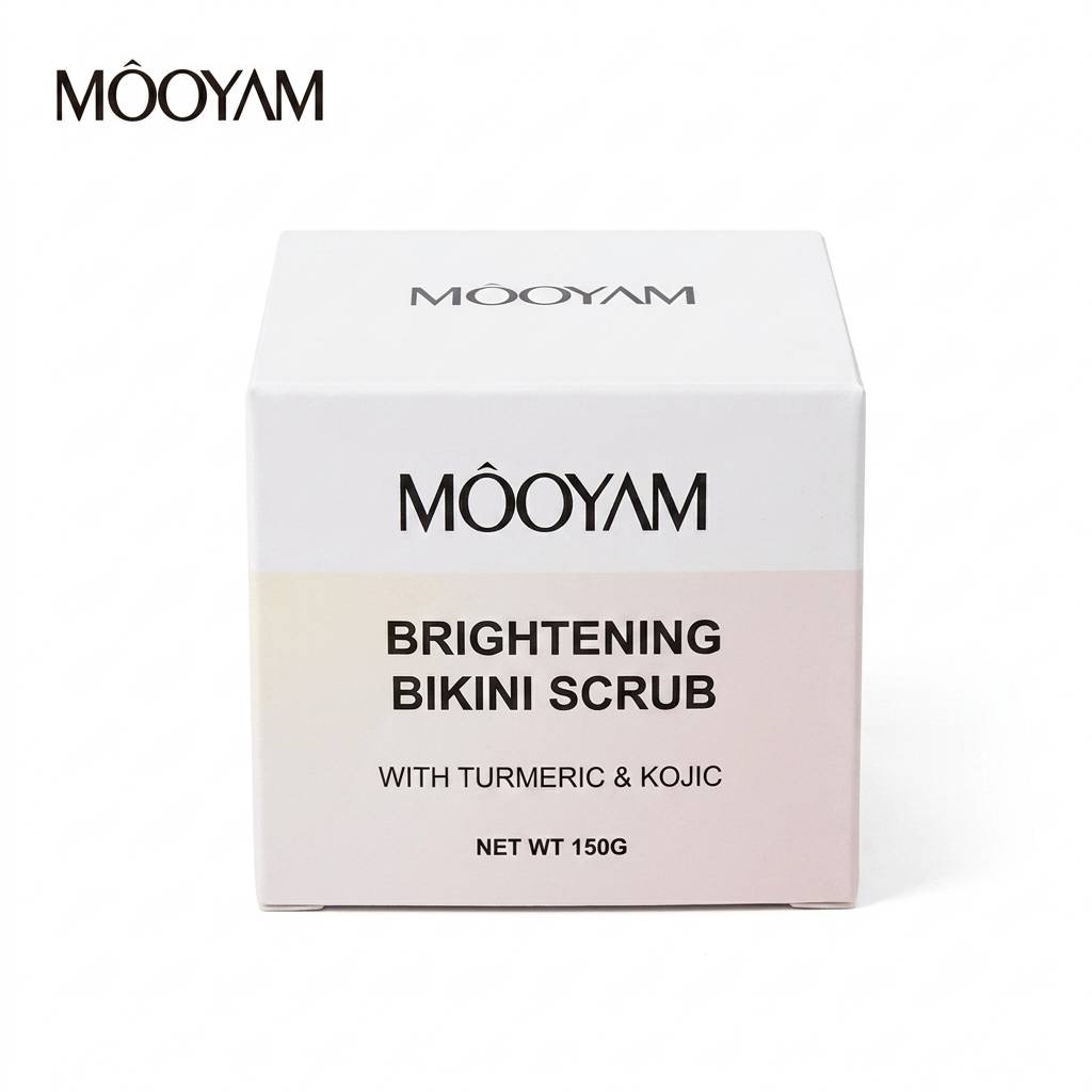 (MOOYAM) 150g | اسکراب روشن‌کننده بیکینی مویام