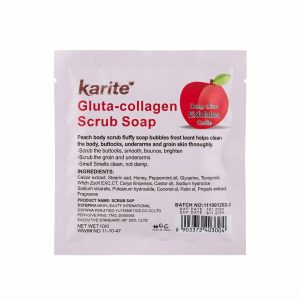 صابون اسکراب گلوتا کلاژن کاریته (Karite)