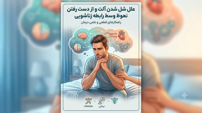 علت شل شدن آلت وسط رابطه؛ دلایل، تشخیص و راهکارهای درمان قطعی